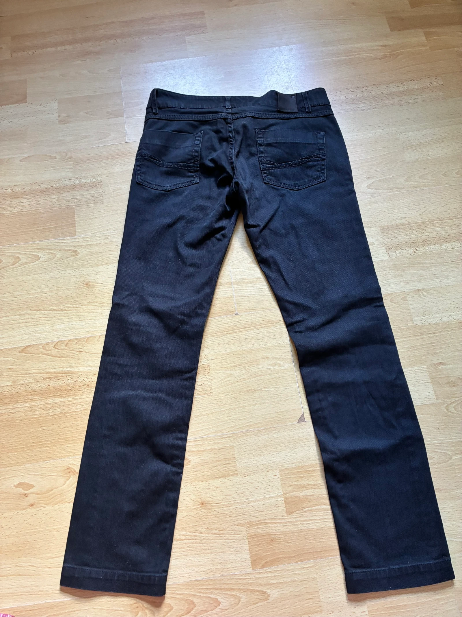 Jeans cintura baixa feminino vintage PP – photo 4